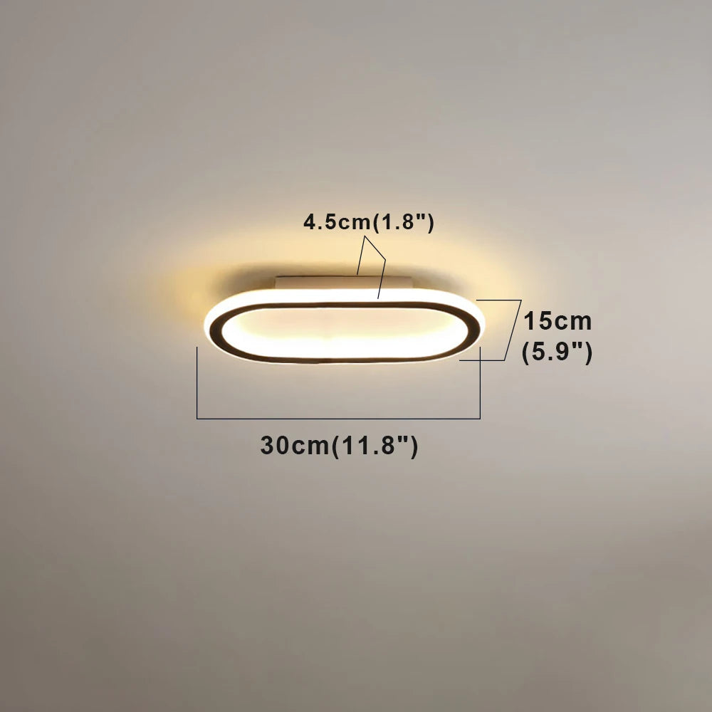 Modern Glow LED Ceiling Lamp - Elegant Interior Illumination