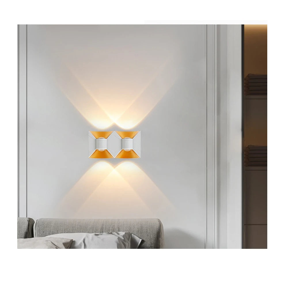 AluGlow Waterproof LED Porch Wall Sconce