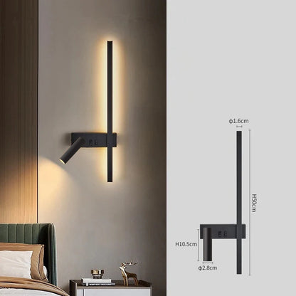 Nordic Bedside Wall Lamp