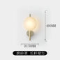 Glass Glow Sconce - Modern LED Wall Light