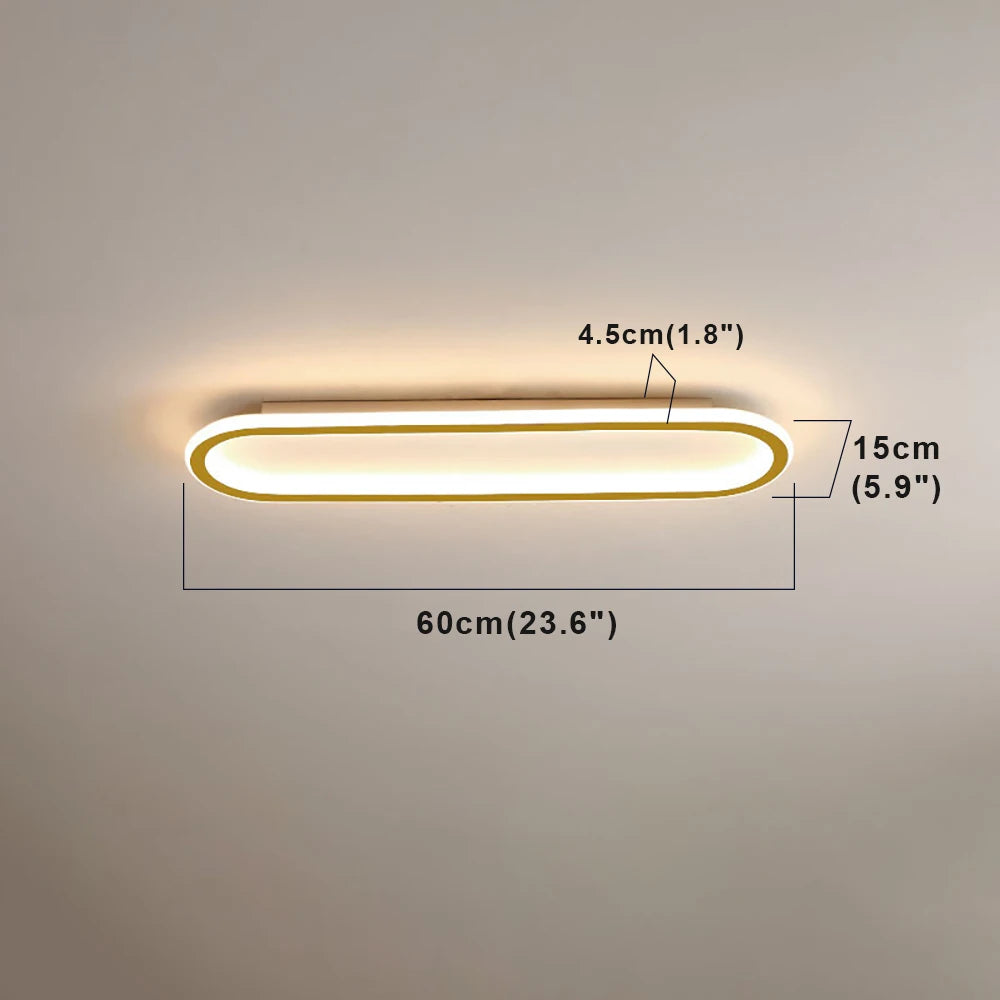 Modern Glow LED Ceiling Lamp - Elegant Interior Illumination