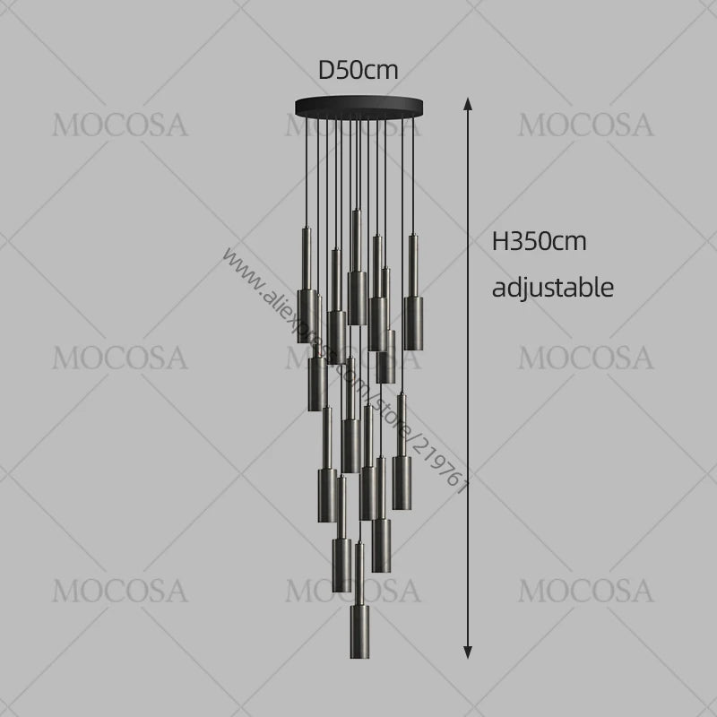 Loft Nordic Stair Chandelier