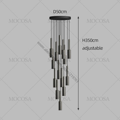 Loft Nordic Stair Chandelier