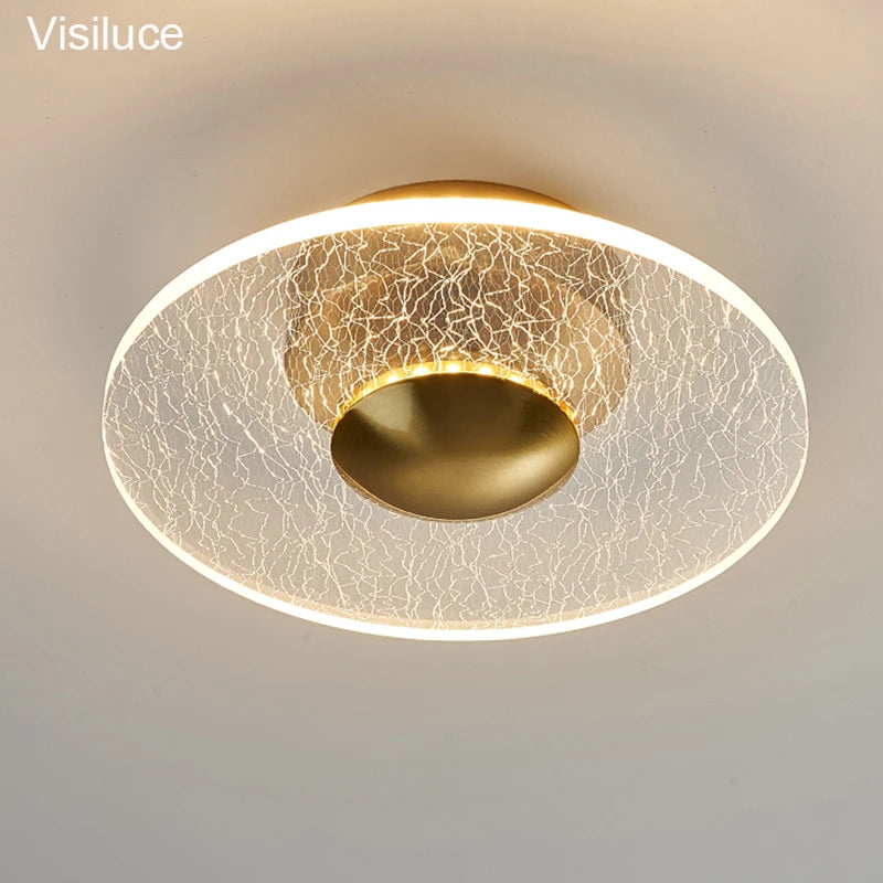 Modern LED Flush Mount Entryway Light Fixture