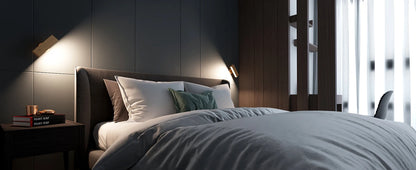 WoodGlow 360° Rechargeable Dimmable Wall Sconce