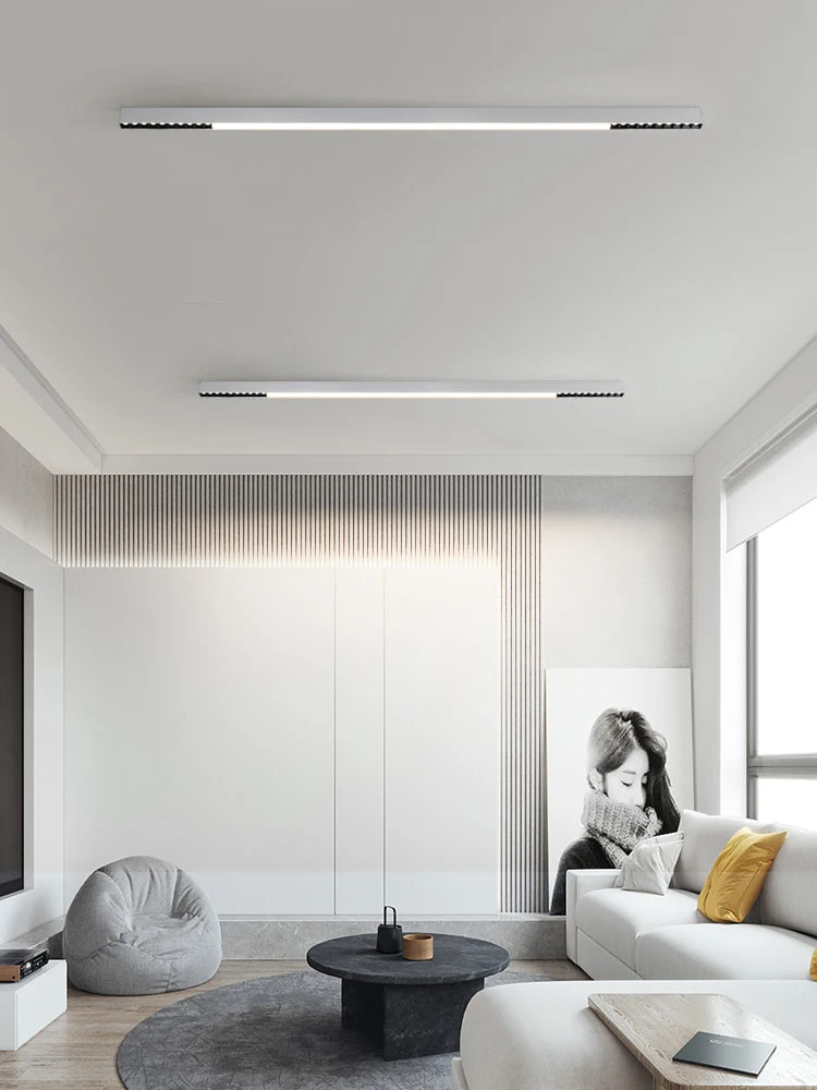 LinearGlow Ceiling LED Lamp for Living Spaces