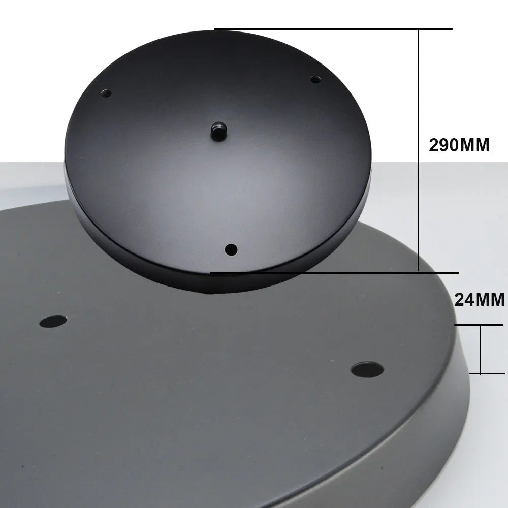 Chandelier Canopy Kit: Metal Ceiling Fixture Base