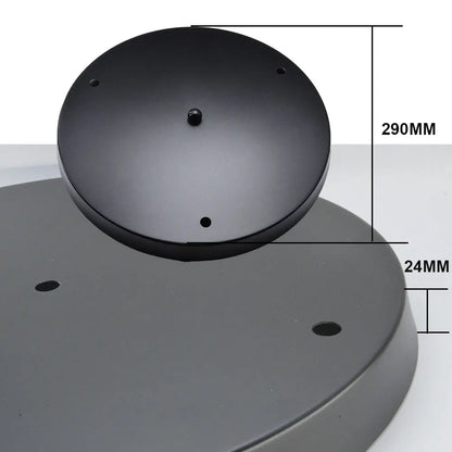 Chandelier Canopy Kit: Metal Ceiling Fixture Base