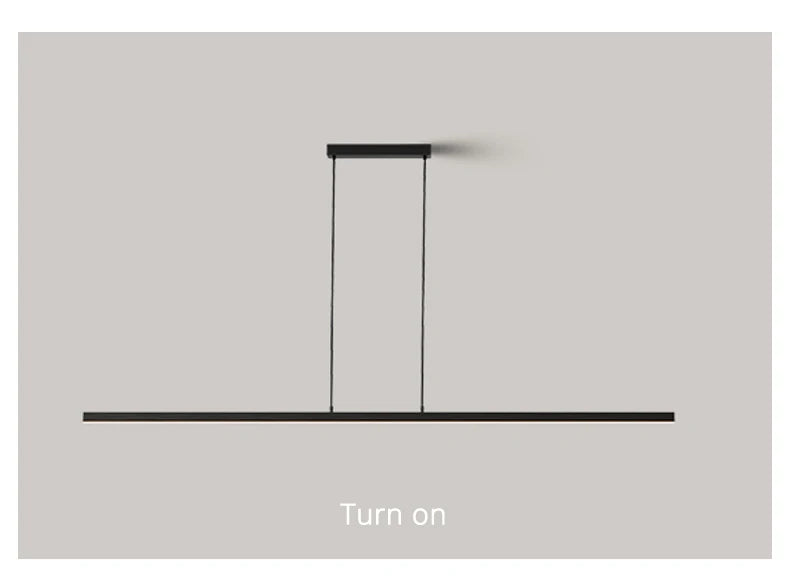Linear LED Island Pendant