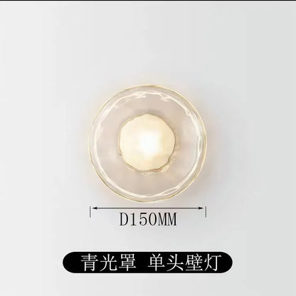 Glass Glow Sconce - Modern LED Wall Light