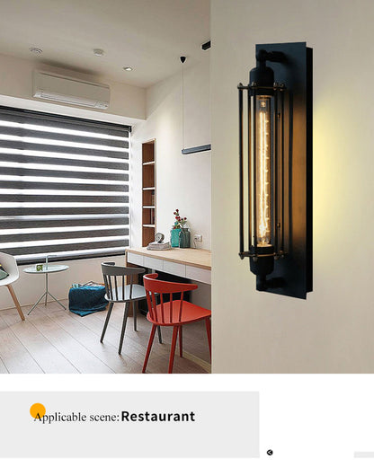 Retro Iron Wall Light
