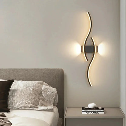 LED Glow Strip Wall Sconce - Modern Home Accent