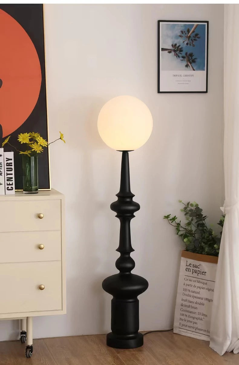 Mid Century Floor Lamp Minimalist Column Floor Lamp