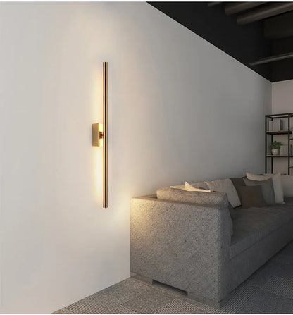 Black Nordic LED Sconce