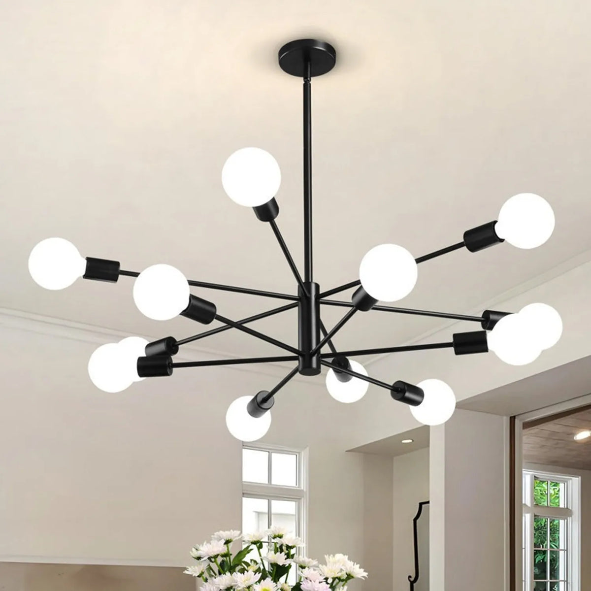 Modern Multi-Arm Chandelier