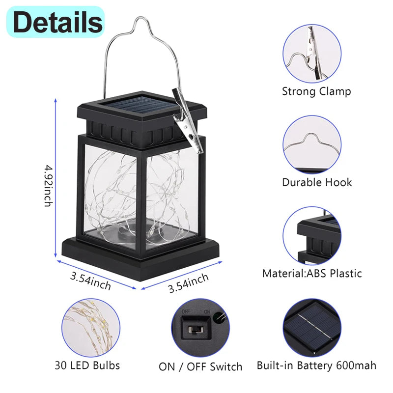 Terraza Lanterns: Solar Outdoor Lighting