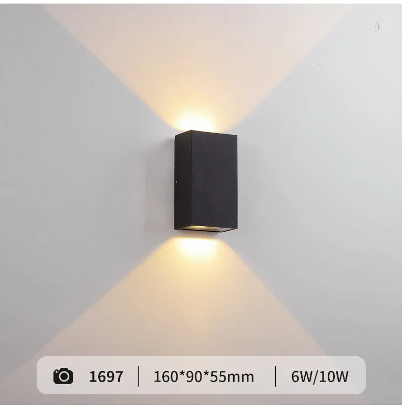 TRAZOS AquaGlow Wall Light - Modern LED Decor