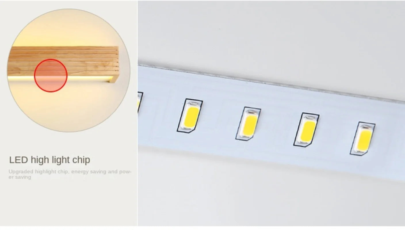 Wooden Glow Sconce for Modern Decor