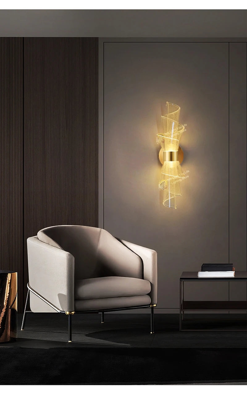 Nordic Glow Wall Sconce - Elegant LED Lighting