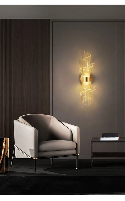 Nordic Glow Wall Sconce - Elegant LED Lighting
