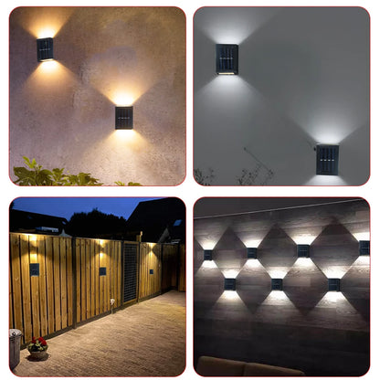 SunGlow Outdoor Wall Washer Solar Light