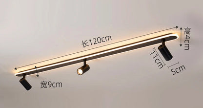 Nordic Bedroom Spotlight Ceiling Lights Smart LED Lamps