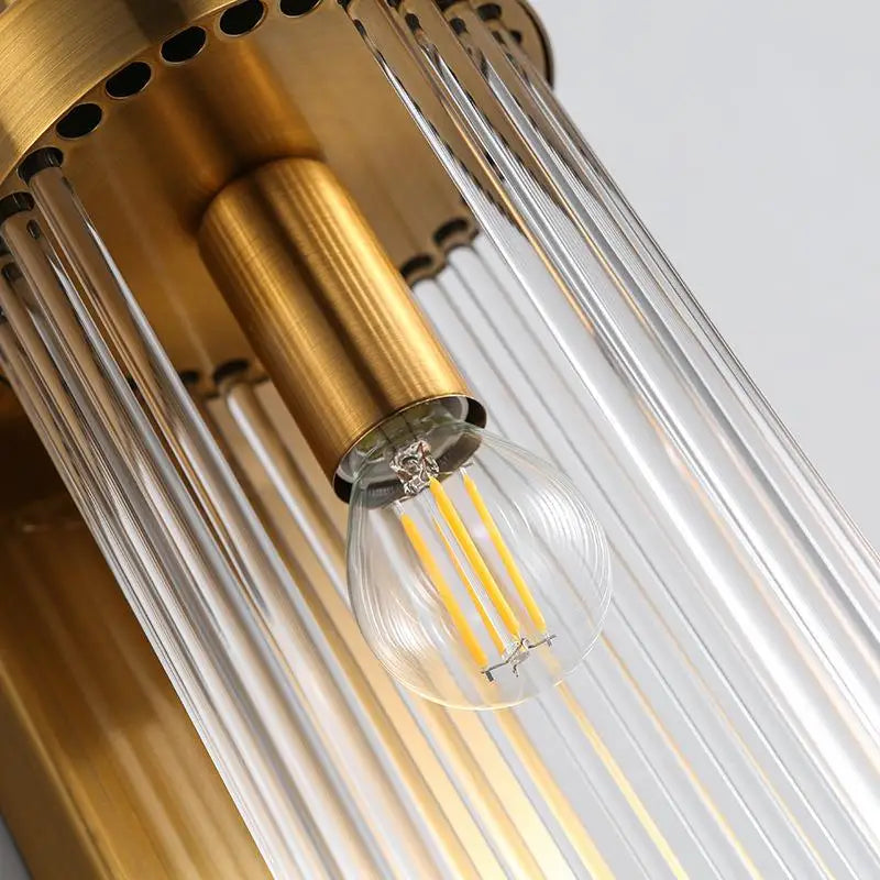 GlowWave Modern Crystal Wall Sconce