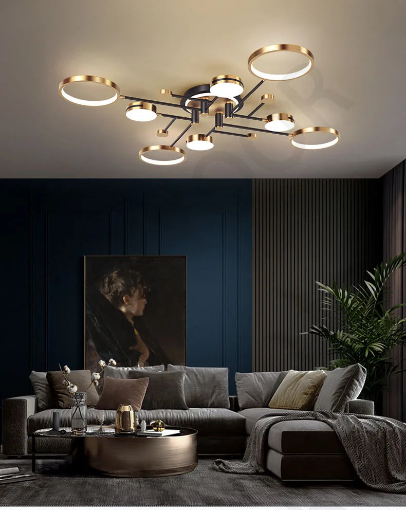 Nordic Luxe LED Pendant Light Fixture