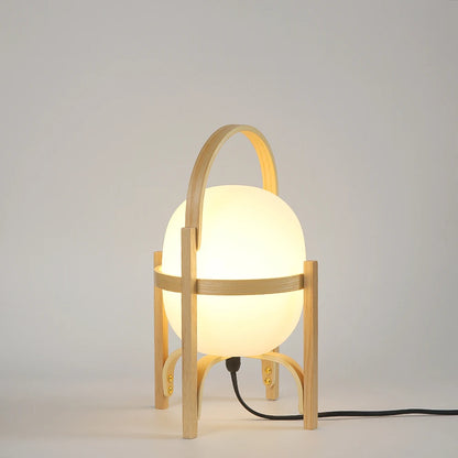 Modern Wood LED Table Lamp - Simple & Stylish