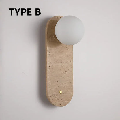 StoneGlow LED Wall Sconce for Stylish Spaces