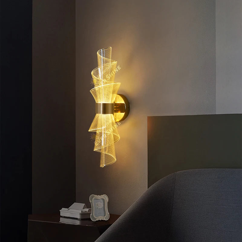 Nordic Glow Wall Sconce - Elegant LED Lighting