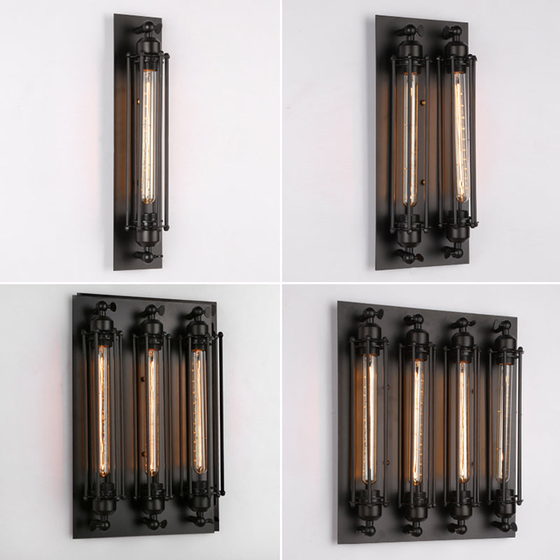 Retro Iron Wall Light