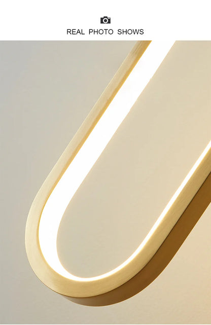 LuminaSphere: Modern LED Chandelier Pendant Light