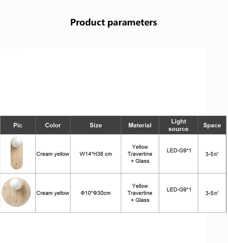 StoneGlow LED Wall Sconce for Stylish Spaces