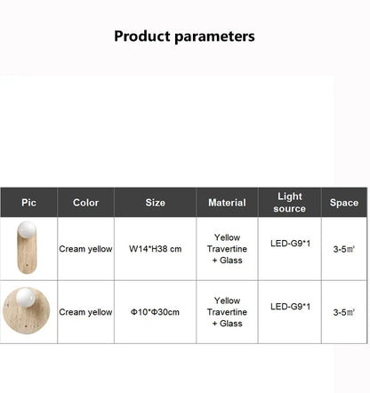 StoneGlow LED Wall Sconce for Stylish Spaces