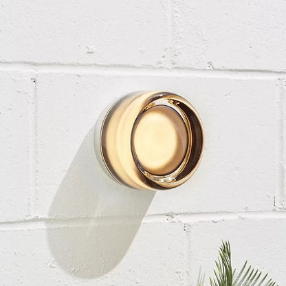Round Glass LED Wall Sconce