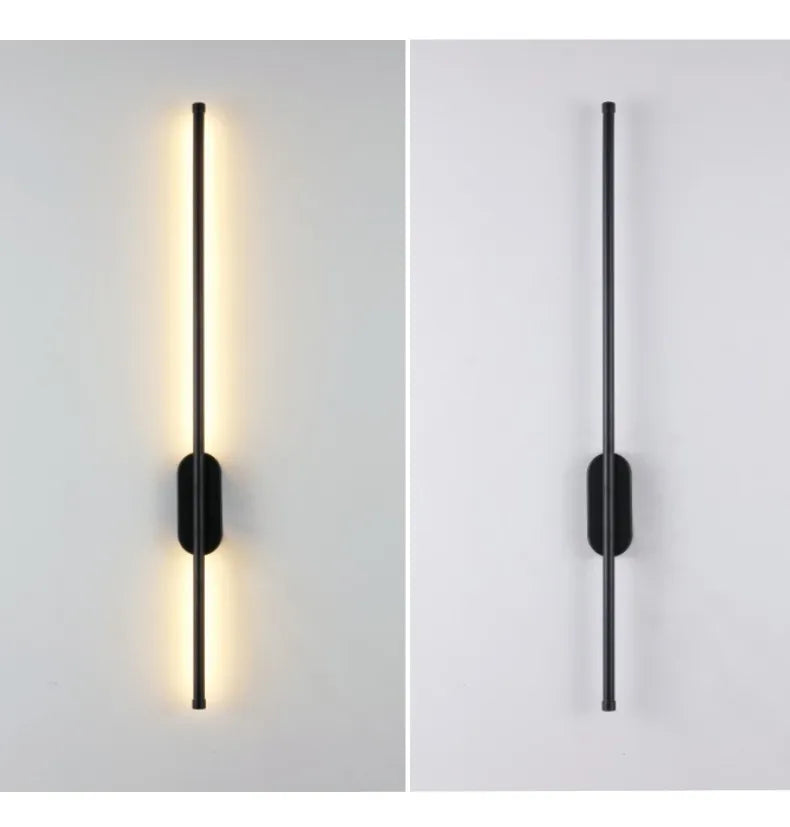 Modern LED Long Wall Lamp Nordic Minimalist Living Room Sofa
