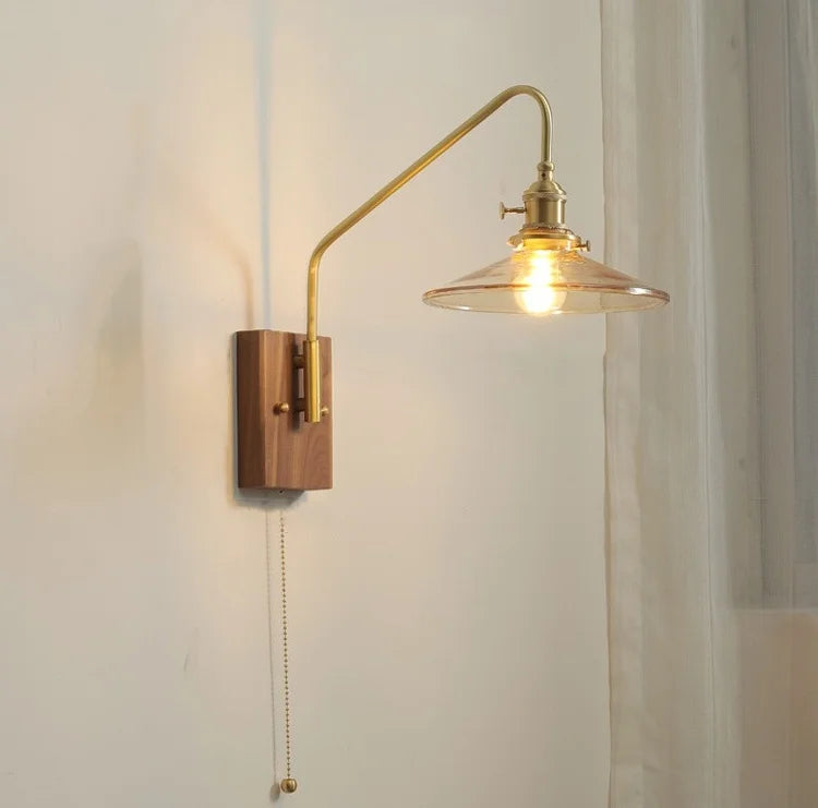 Copper Glow LED Wall Sconce - Modern Home Elegance