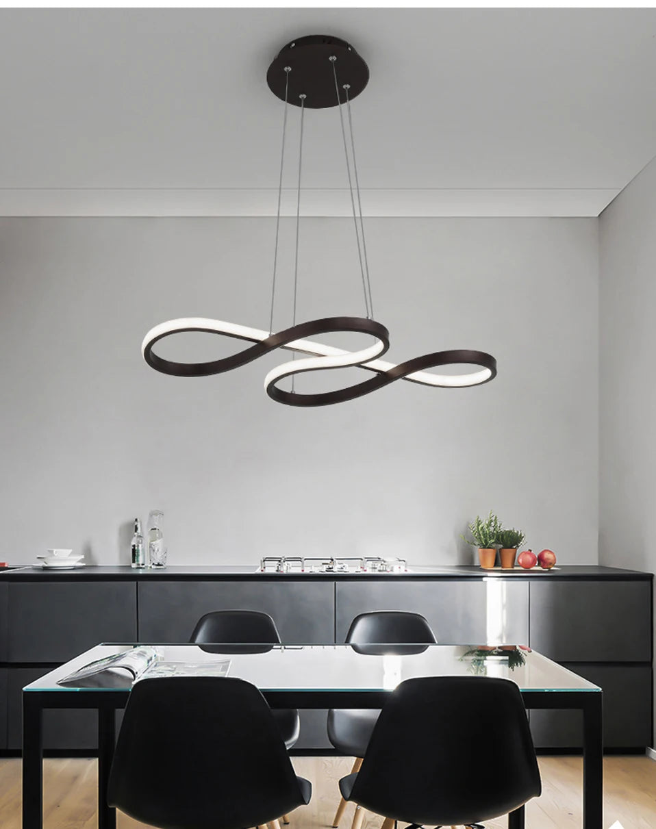 Linear LED Kitchen Island Pendant