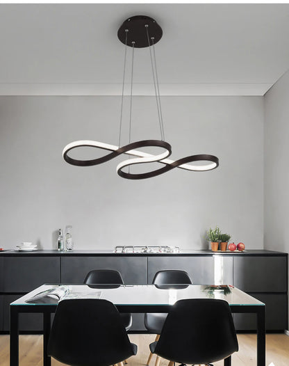Linear LED Kitchen Island Pendant