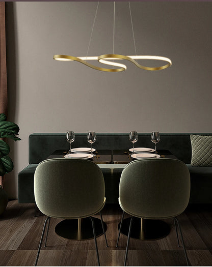Linear LED Kitchen Island Pendant