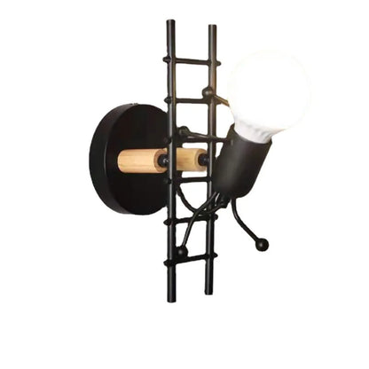 ClimbBright: Modern Wall Sconce for Creative Spaces