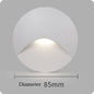 GlowGuard 3W LED Recessed Wall Light