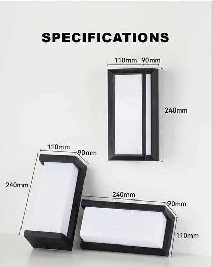 Waterproof LED Wall Sconce - 24W