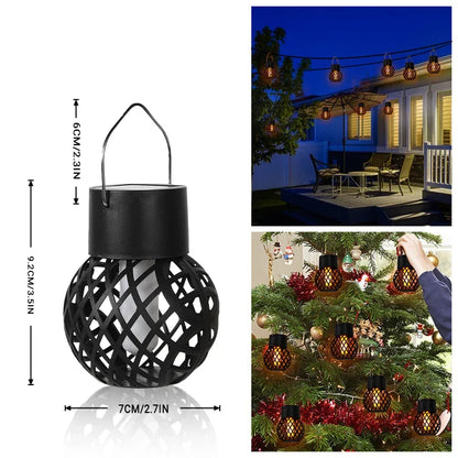 Flame Lantern Solar Fairy Light