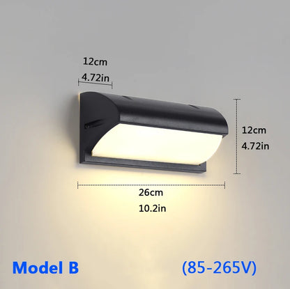 MotionGlow IP65 Outdoor Wall Light