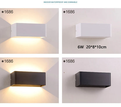 TRAZOS AquaGlow Wall Light - Modern LED Decor
