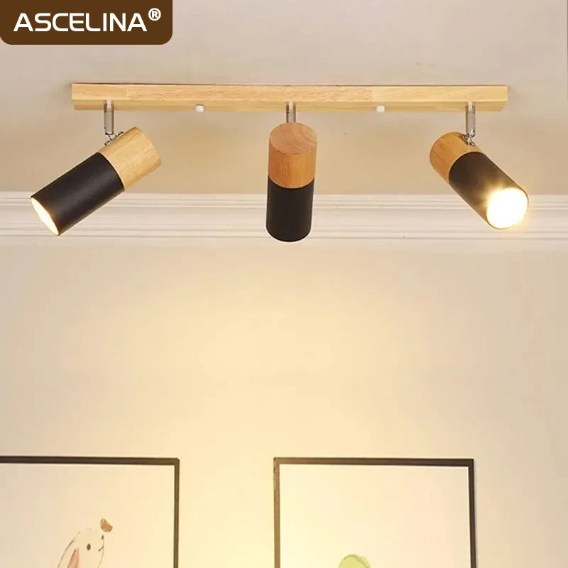 ASCELINA Wooden Ceiling Light