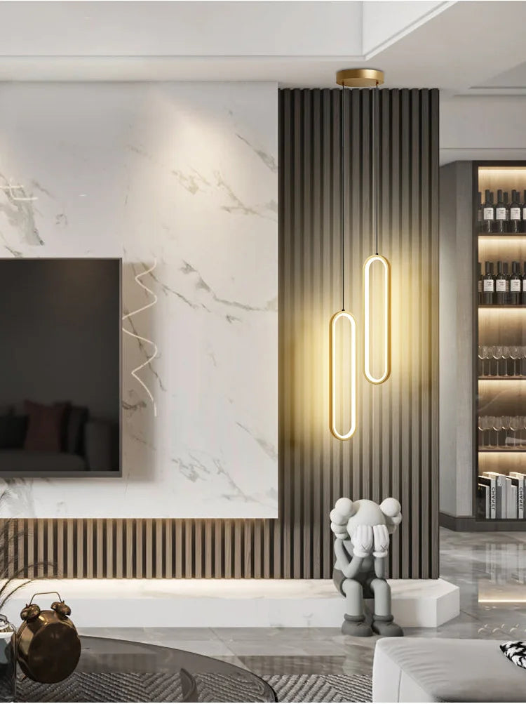 LuminaSphere: Modern LED Chandelier Pendant Light