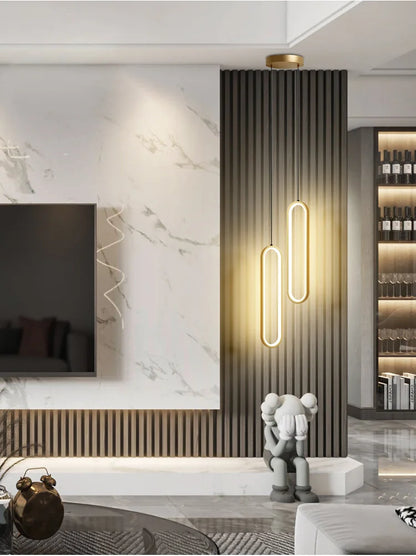 LuminaSphere: Modern LED Chandelier Pendant Light